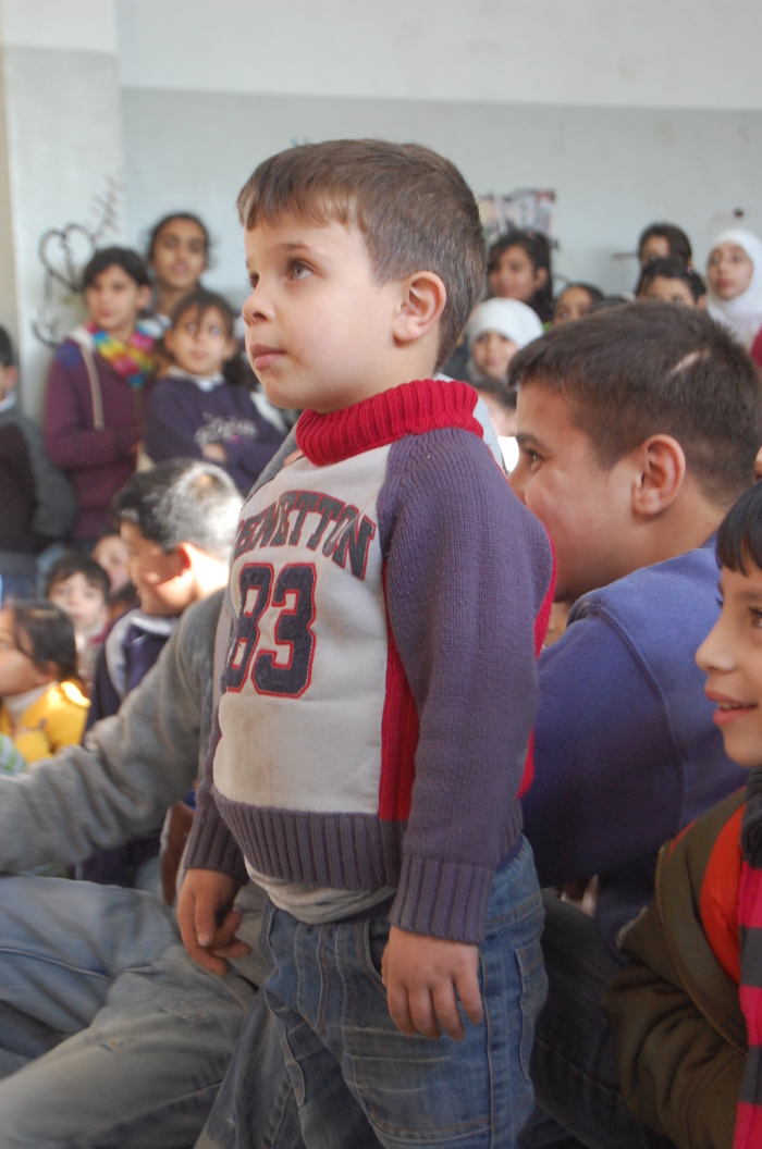 A Glimpse of a Performance by a Belgian Circus Troupe Hosted by the Palestinian Circus School	