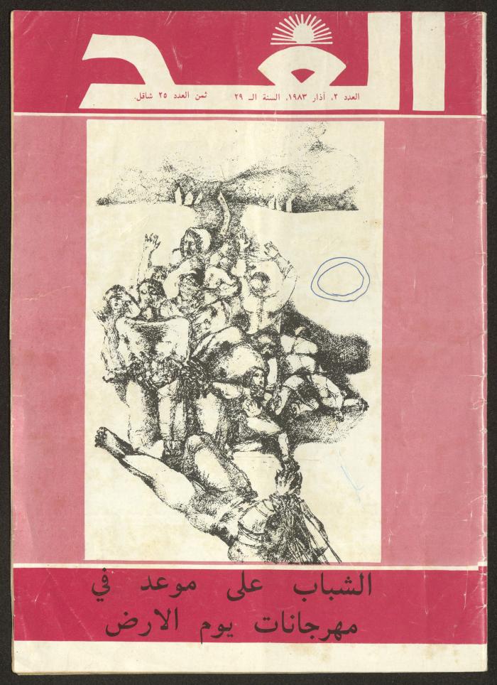 العدد الثاني من مجلة الغد، آذار 1983
