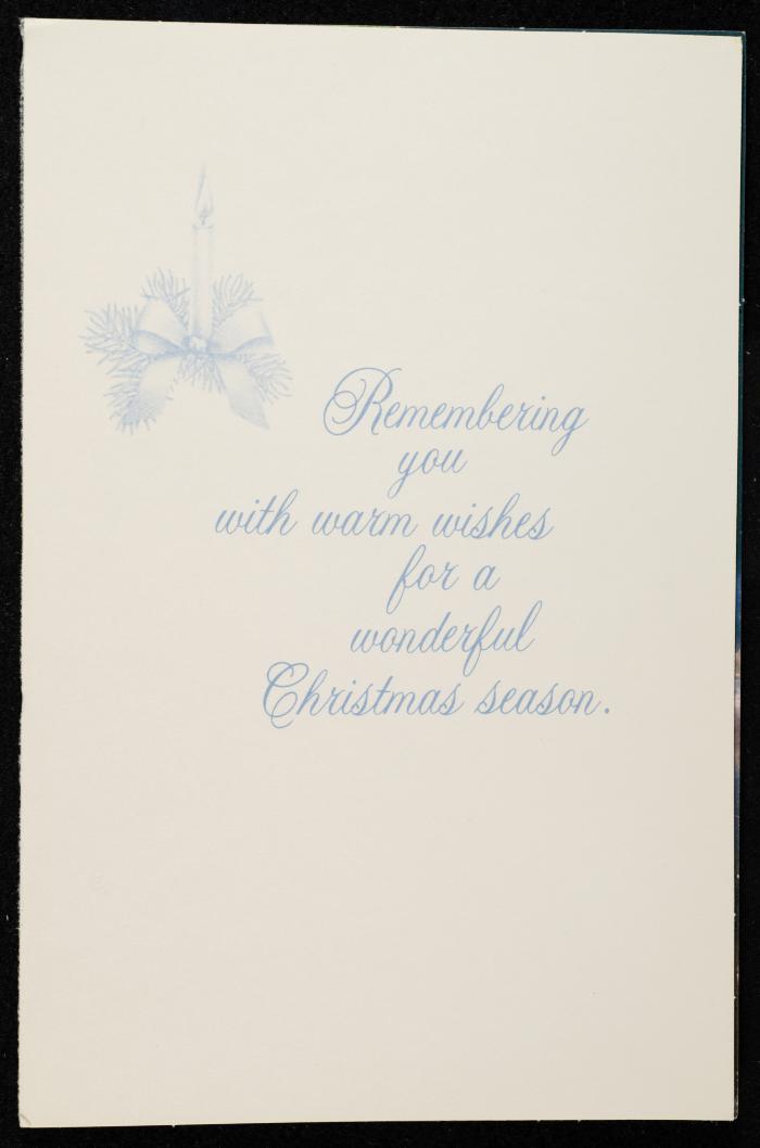 بطاقة بريدية مُرسلة إلى حنا إبراهيم وعائلته، البعنة- الجليل