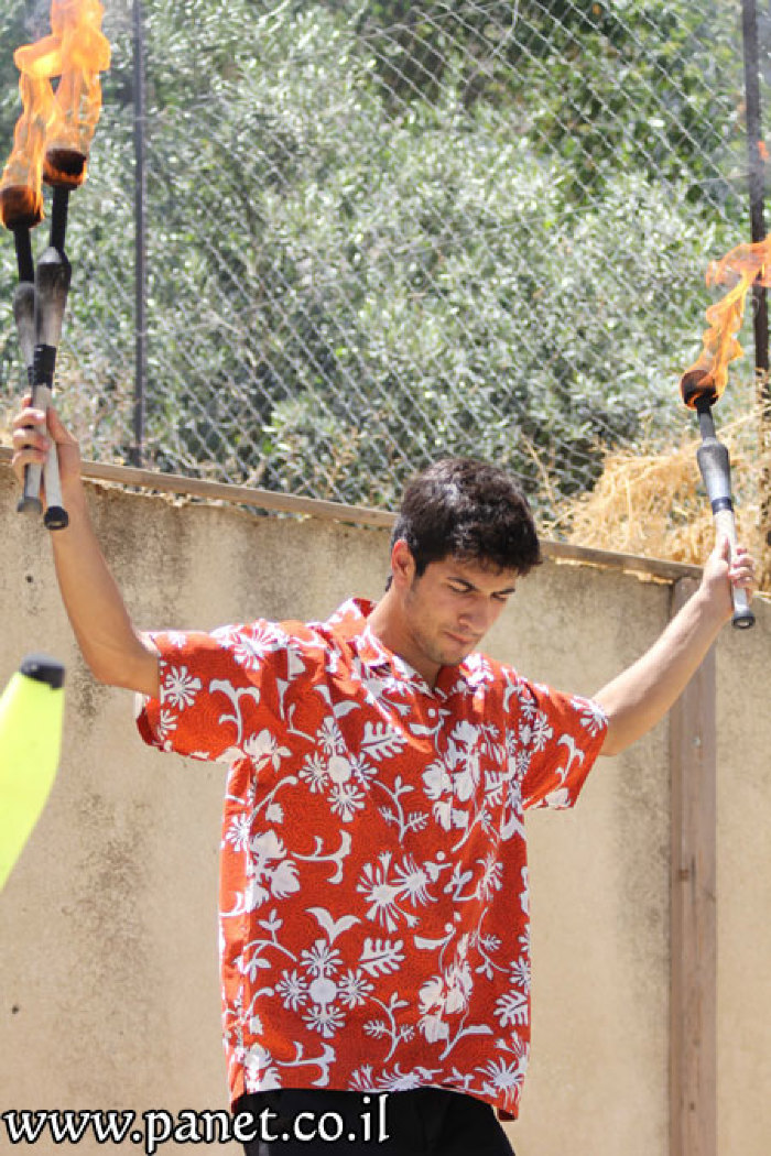 عرض لفرقة مدرسة سيرك فلسطين في المركز الثقافي الألماني الفرنسي 