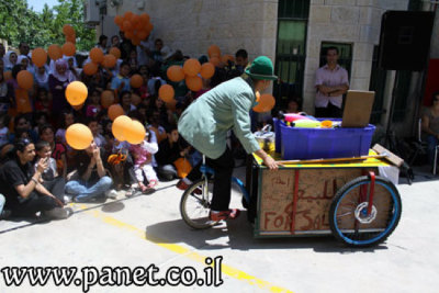 عرض لفرقة مدرسة سيرك فلسطين في المركز الثقافي الألماني الفرنسي 