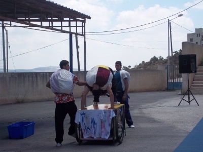 "أحلام للبيع"، مدرسة سيرك فلسطين، جنين
