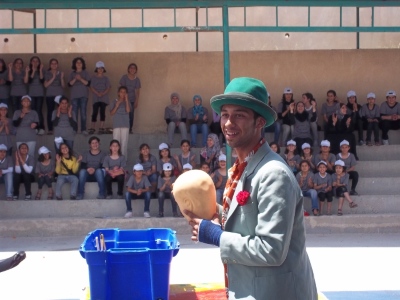 "أحلام للبيع"، مدرسة سيرك فلسطين، جنين