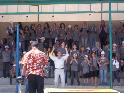 "أحلام للبيع"، مدرسة سيرك فلسطين، جنين