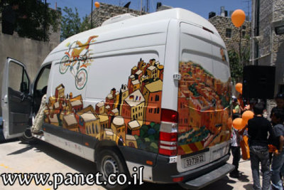 عرض لفرقة مدرسة سيرك فلسطين في المركز الثقافي الألماني الفرنسي 