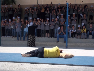 "أحلام للبيع"، مدرسة سيرك فلسطين، جنين