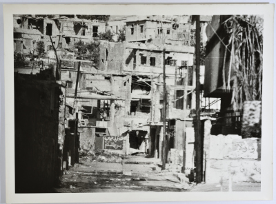 A View of Destruction, Burj al-Barajneh Camp, 1986