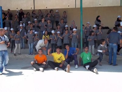 "أحلام للبيع"، مدرسة سيرك فلسطين، جنين