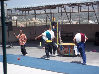 "أحلام للبيع"، مدرسة سيرك فلسطين، جنين