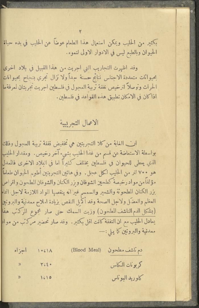 منشورات عن دائرة الزراعة والغابات، مطلع ثلاثينيات القرن العشرين