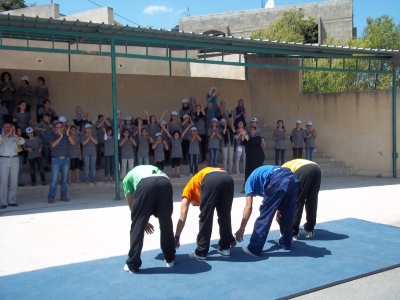 "أحلام للبيع"، مدرسة سيرك فلسطين، جنين