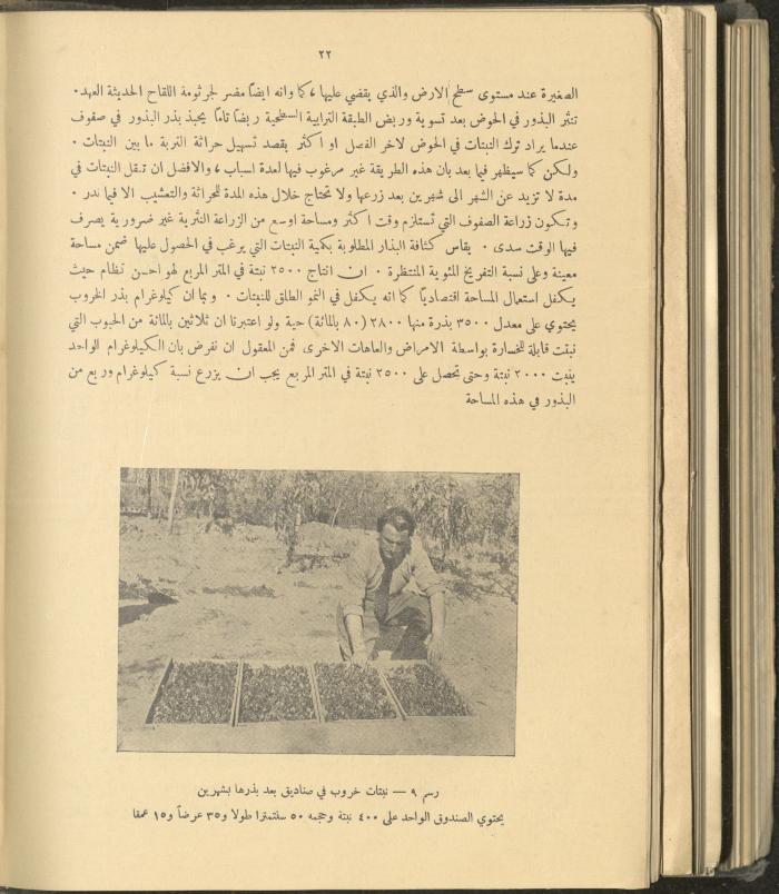 الملحق الزراعي من الوقائع الفلسطينية، ثلاثينيات وأربيعينيات القرن العشرين