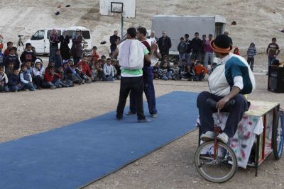 'Dreams for Sale', the Palestinian Circus School, al-‘Eizariya    <br />
 
