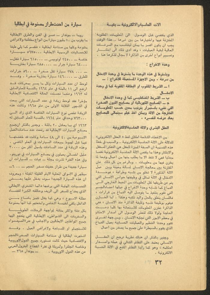 العدد الخامس من مجلة الأفق الجديد، أيار 1965