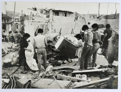 Sifting through the Rubble, Shatila Camp, 1987