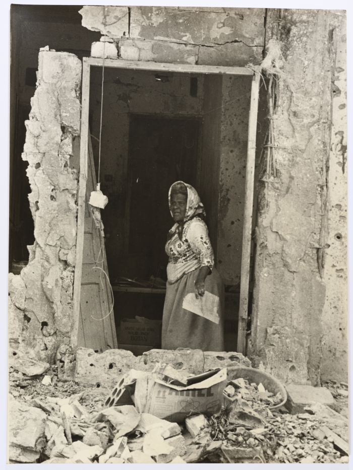 A Palestinian Woman, Shatila Camp, 1986