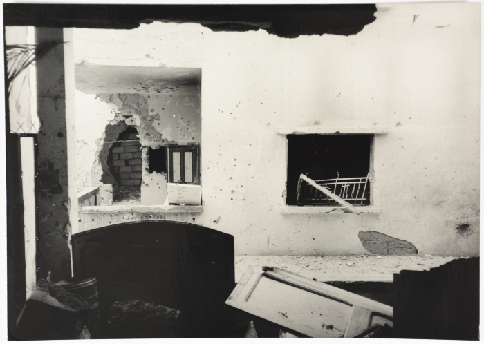 Devastated House, El Buss Camp, 1982