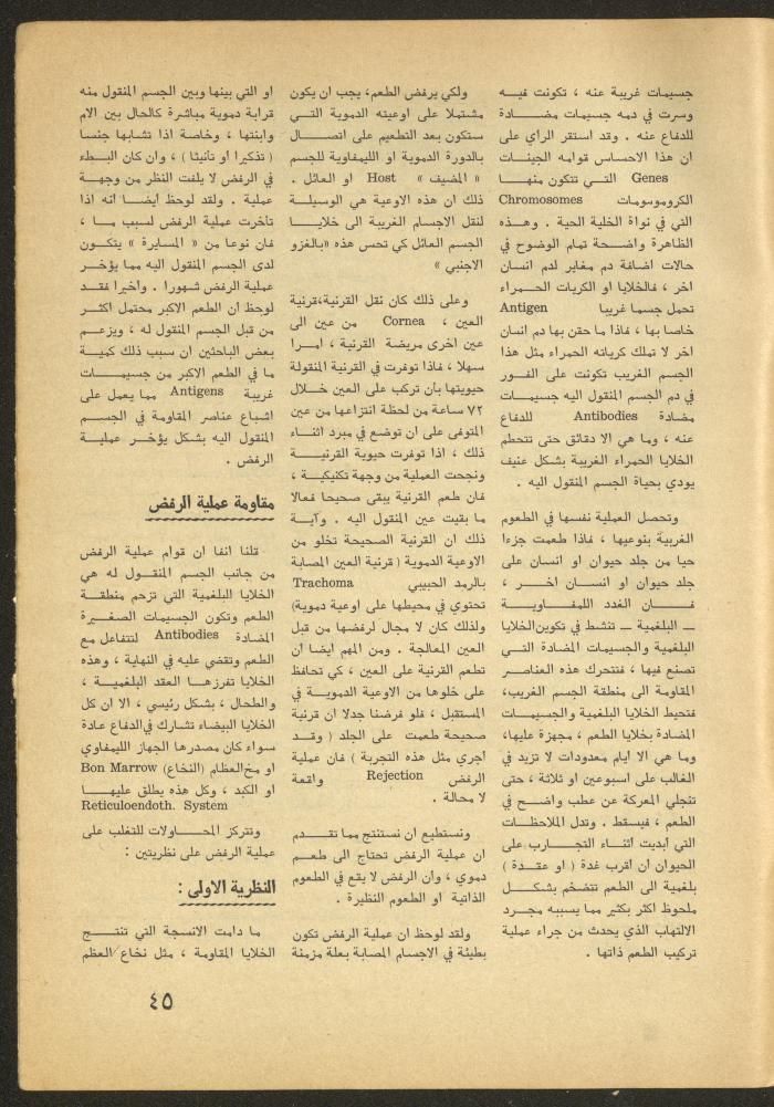 العدد الثاني من مجلة الأفق الجديد، شباط 1965
