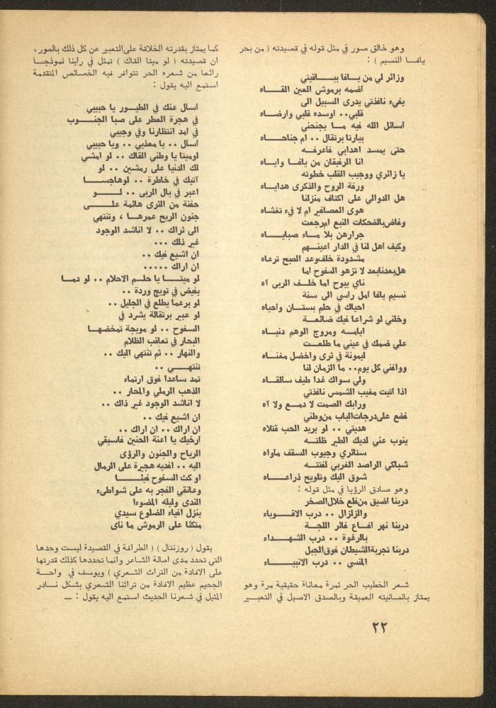 العدد الثاني من مجلة الأفق الجديد، شباط 1965
