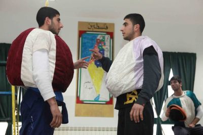 'Dreams for Sale', the Palestinian Circus School, Ghirass Cultural Center, 2010<br />
 