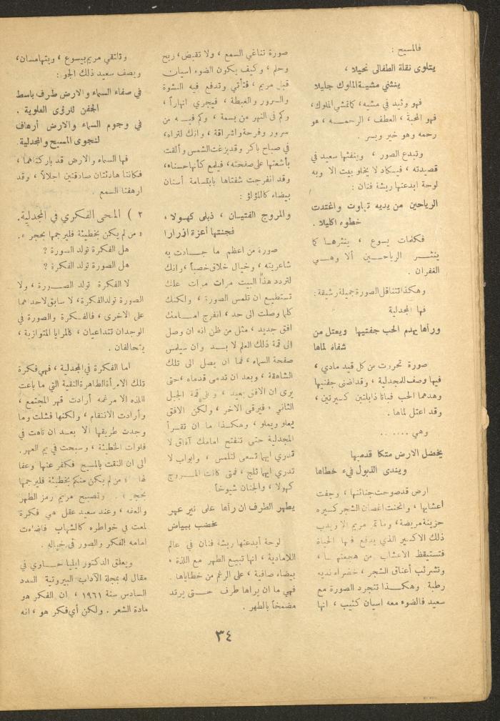 العدد الثاني عشر من مجلة الأفق الجديد، تشرين الثاني 1964
