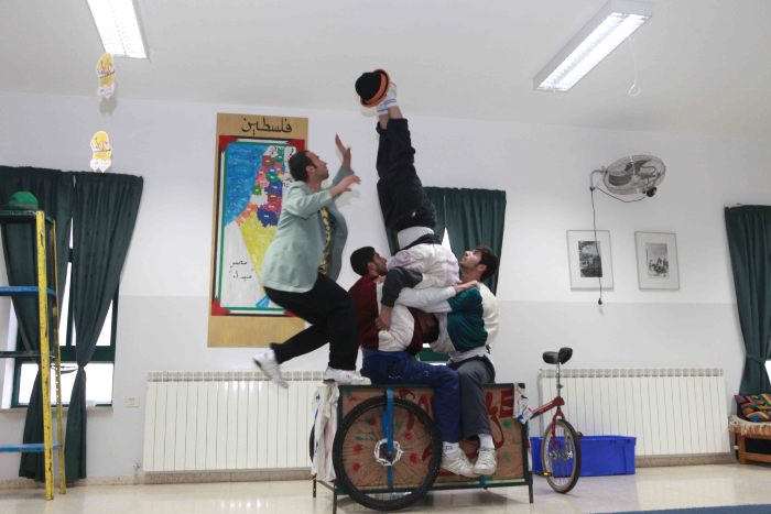 'Dreams for Sale', the Palestinian Circus School, Ghirass Cultural Center, 2010<br />
 