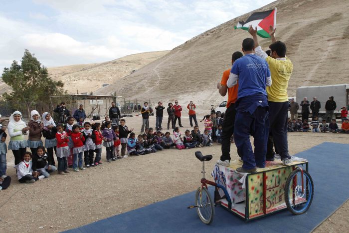'Dreams for Sale', the Palestinian Circus School, al-‘Eizariya    <br />
 
