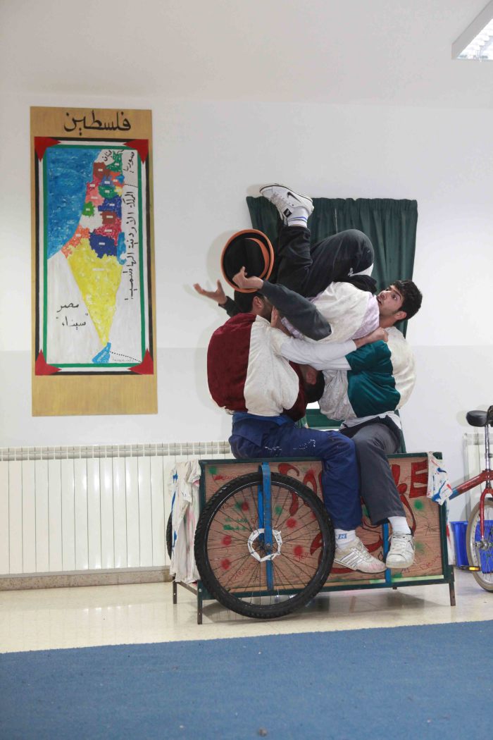 'Dreams for Sale', the Palestinian Circus School, Ghirass Cultural Center, 2010<br />
 