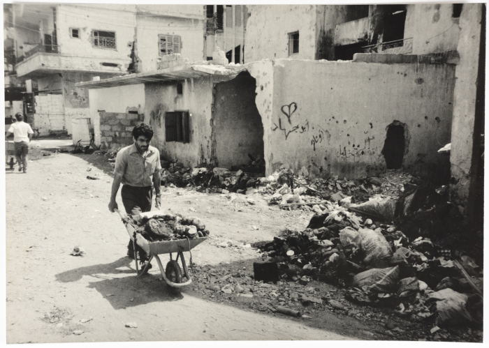 The Rubble of Houses, El Buss Camp, 1982