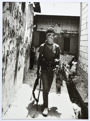 A Palestinian Armed Man, Shatila Camp, 1985- 1986