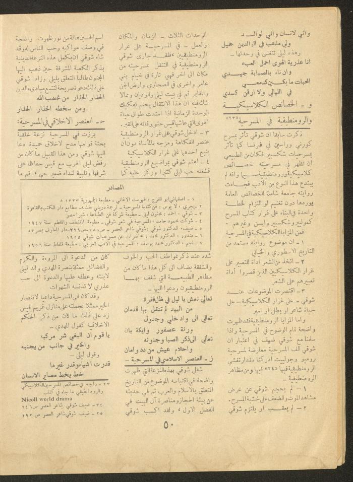 العدد الرابع من مجلة الأفق الجديد، آذار 1964
