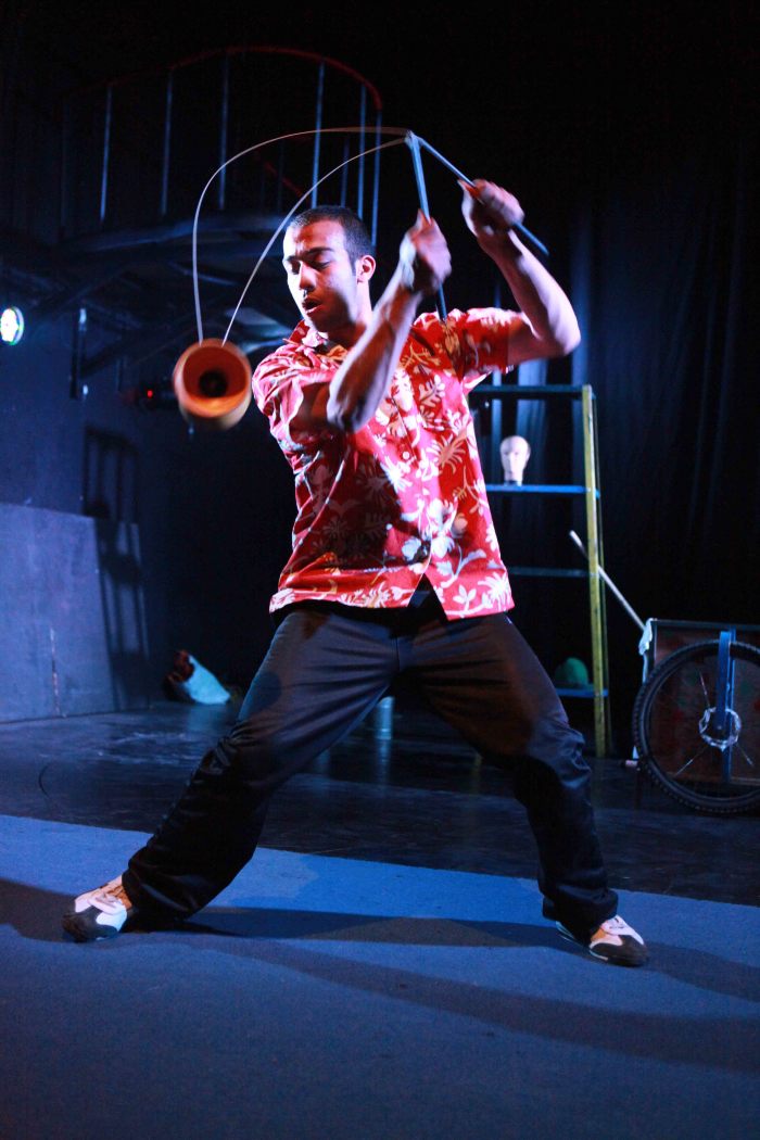 'Dreams for Sale', the Palestinian Circus School, Freedom Theatre in Jenin, 2010    <br />
 