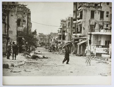 Amal Movement Forces, Sabra Neighborhood, 1985- 1986