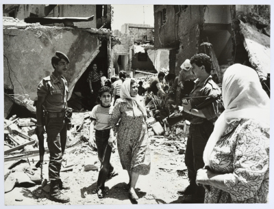 A Checkpoint, Shatila Camp, 1985- 1986 