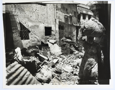 The Rubble of Destroyed Buildings, Shatila Camp, 1985- 1986
