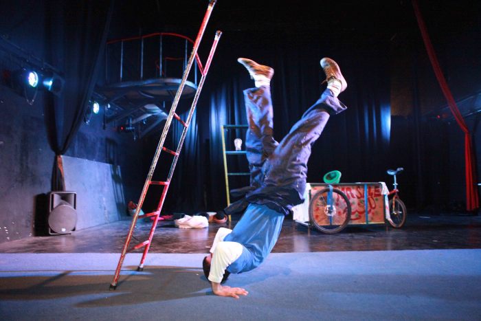 'Dreams for Sale', the Palestinian Circus School, Freedom Theatre in Jenin, 2010    <br />
 