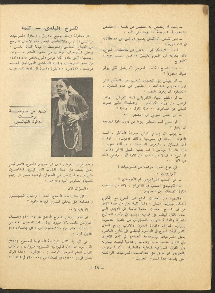 العدد الرابع من مجلة الشرق، أيلول 1971

