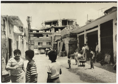  شارع في مخيم للاجئين الفلسطينيين، لبنان