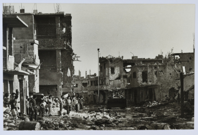 A Scene of Destruction, Shatila Camp, 1985- 1986