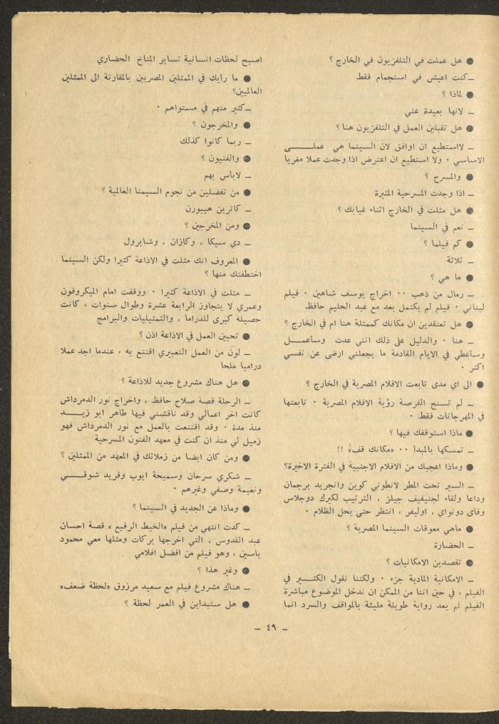 العدد التاسع من مجلة الشرق، شباط 1972

