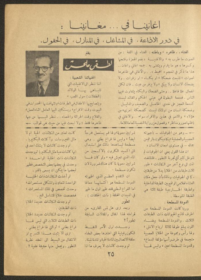 العدد الخامس عشر من مجلة الأفق الجديد، أيار 1962
