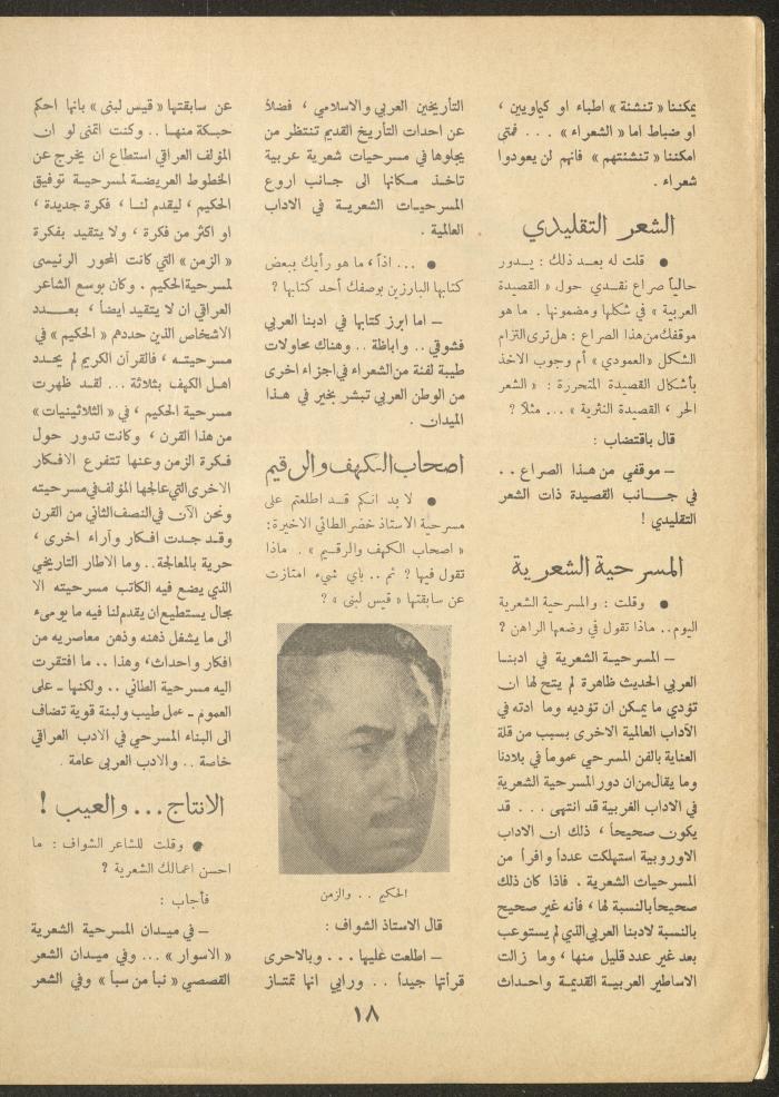 العدد الخامس عشر من مجلة الأفق الجديد، أيار 1962
