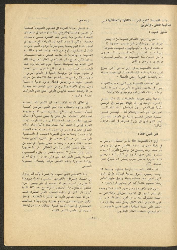 Issue 12 of al-Sharq Magazine, May 1971 