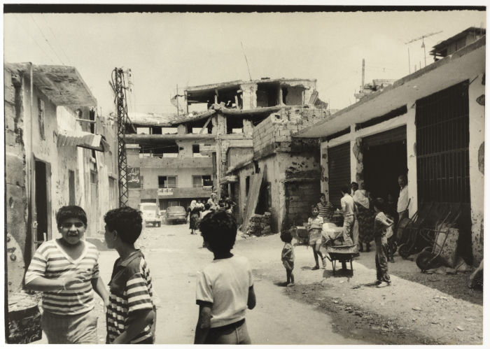  شارع في مخيم للاجئين الفلسطينيين، لبنان