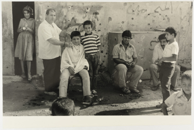 أطفال، مخيم البص، 1980- 1989