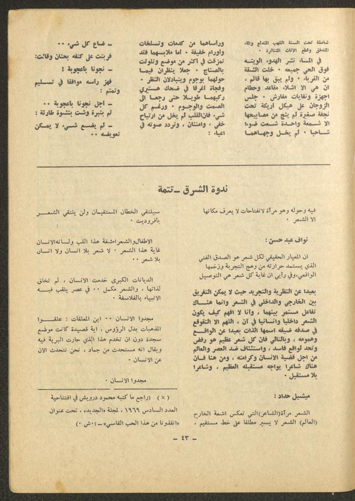 Issue 12 of al-Sharq Magazine, May 1971 