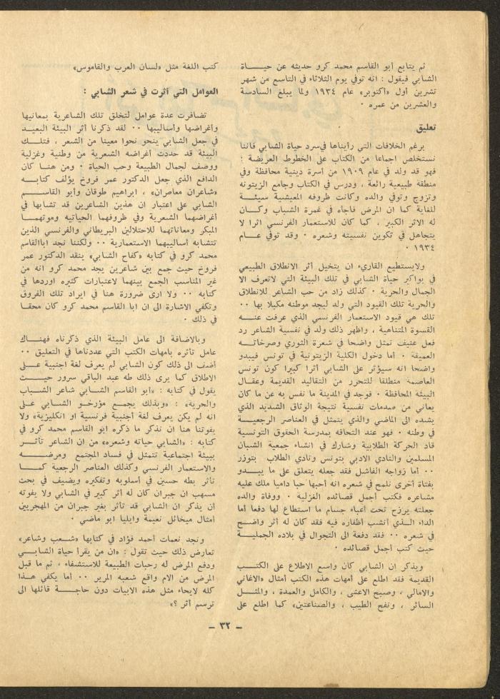 Issue 2 of al-Sharq Magazine, July 1971 