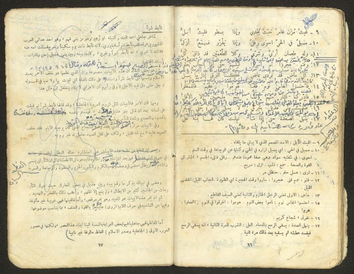 النصوص الأدبية للصف الثالث الثانوي، وهيب البيطار، 1967