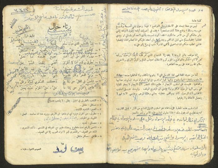 النصوص الأدبية للصف الثالث الثانوي، وهيب البيطار، 1967