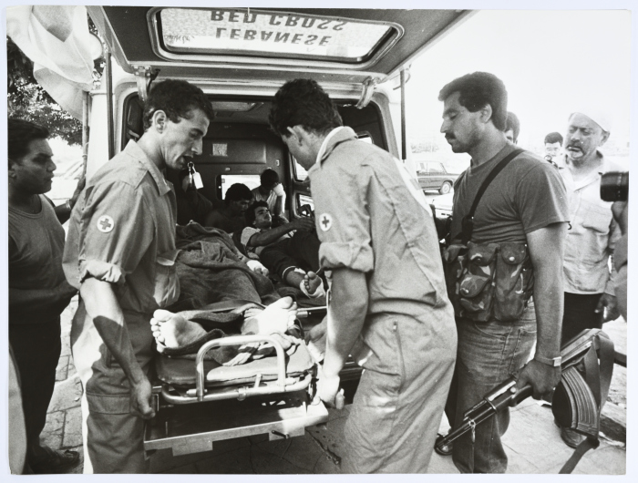 Evacuation of the Wounded, Shatila Camp, 1985- 1986